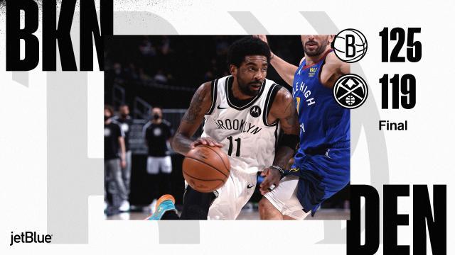 体育比分-21分逆转掘金！篮网上下半场上演地狱和天堂