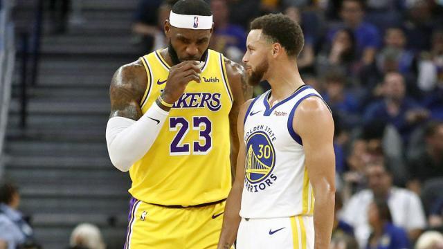 雷速体育-库里詹姆斯或死磕附加赛 勇士软肋被克胜算几成？